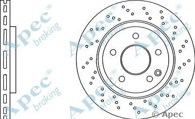 APEC BRAKING dsk2963 -  Тормозной диск